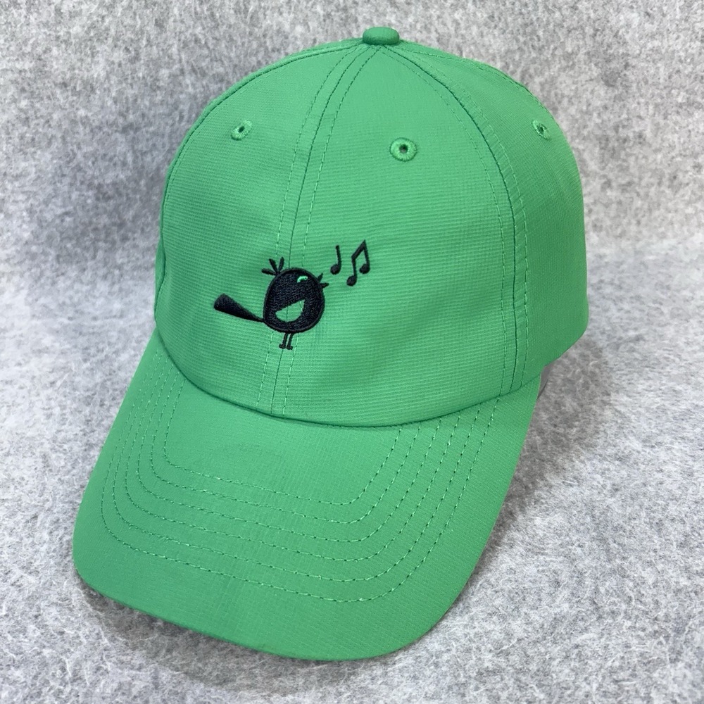 Imperial Joyful Noise Bird Baseball Cap Green Strapback Performance‎ Hat